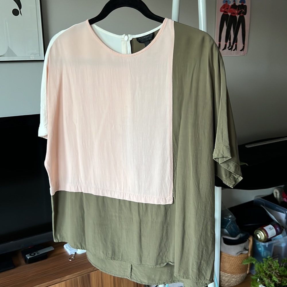Topshop silky feel top